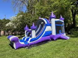 IMG 0852 1684003945 Frost Palace Bounce House Dual Lane slide (Dry Unit)
