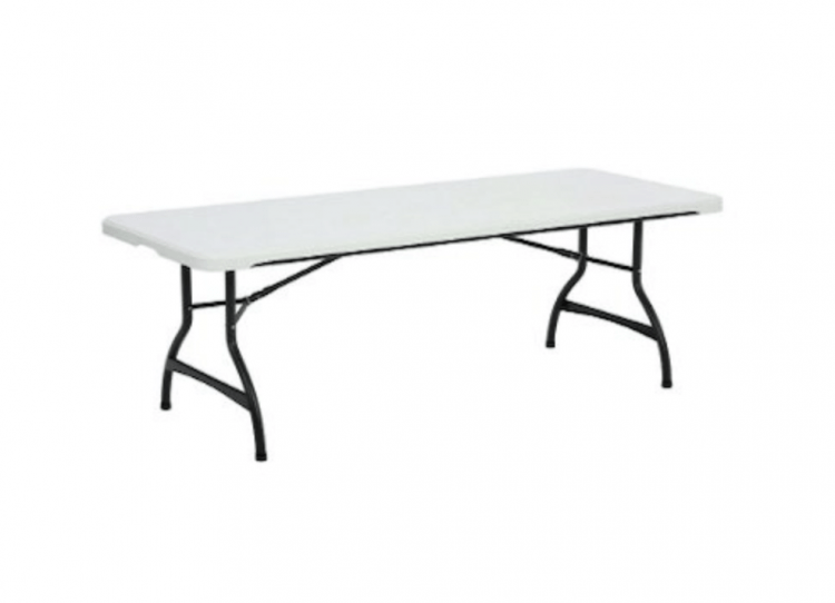 6' Rectangular Folding Table